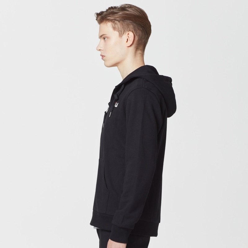 商品Fila|【享贝家】FILA男士Premium连帽卫衣FS2FTD1101X（特价活动款）,价格¥178,第11张图片详细描述