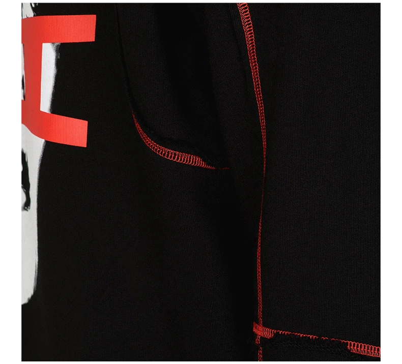 商品Givenchy|GIVENCHY 男士黑色双子座印花卫衣 BM70EH306C-001,价格¥3227,第8张图片详细描述