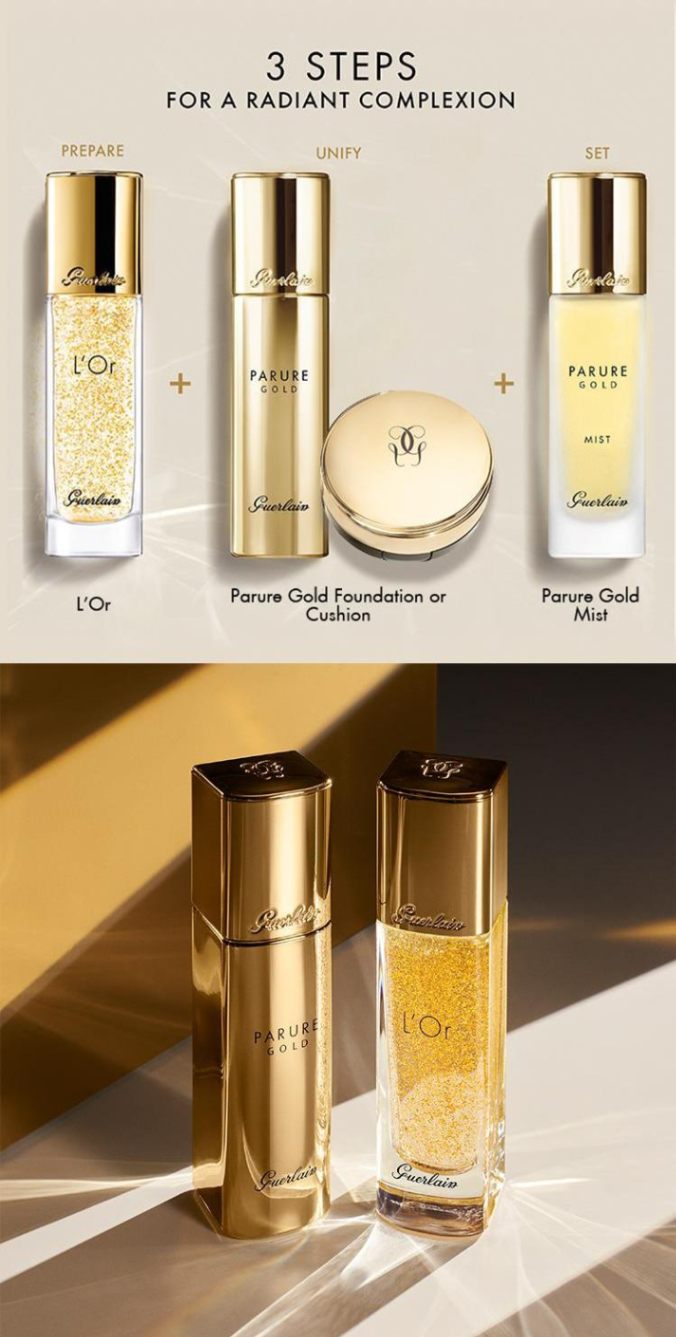 商品Guerlain|【包邮包税】法国娇兰金钻修颜粉底液#00 30ml,价格¥579,第5张图片详细描述