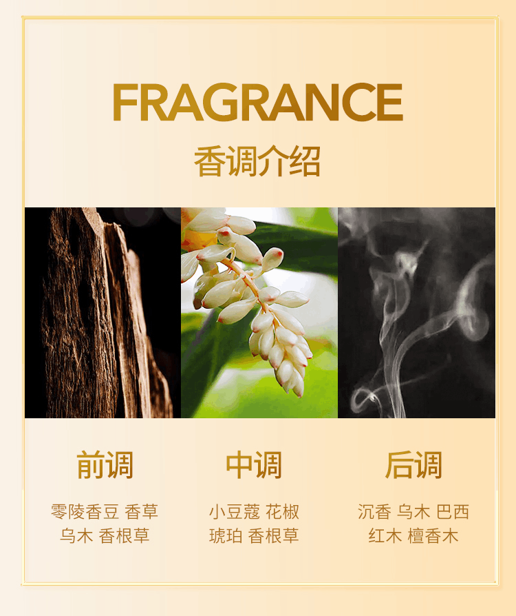 商品Tom Ford|TF珍华乌木沉香男士女士中性香水白麝香持久淡香木质香,价格¥1114,第4张图片详细描述
