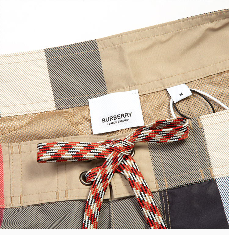 商品Burberry|BURBERRY 格纹男士短裤 8022647,价格¥2388,第12张图片详细描述