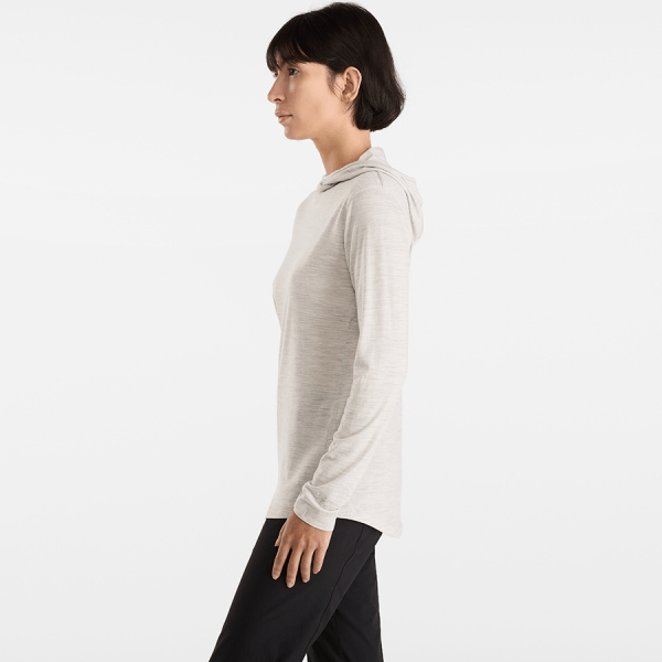 商品Arc'teryx|【Brilliant|包邮包税】始祖鸟 LANA MERINO WOOL HOODY W[SS23] 新款上市 Lana 美利奴羊毛连帽衫女装 ATNSWX6291,价格¥1447,第13张图片详细描述