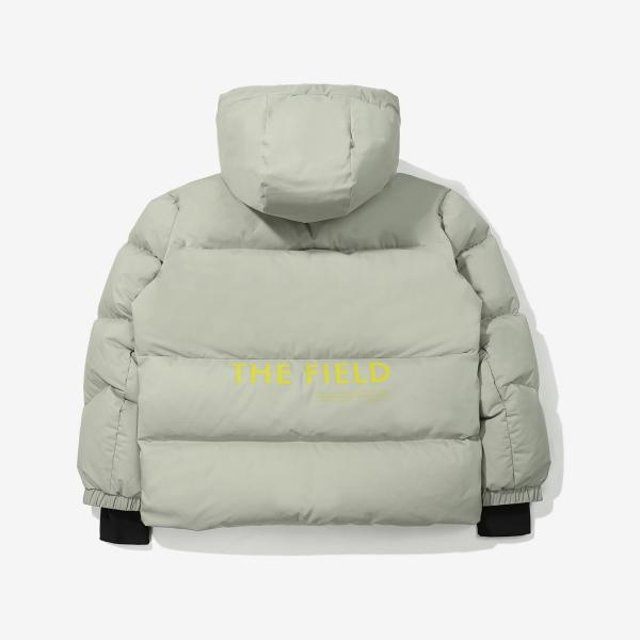 商品Fila|【享贝家】FILA 秋冬新款经典logo防风帽子羽绒服 黑色/灰色/浅绿色（预售款，10天发货）黑色FS2DJD4205M-BLK/灰色FS2DJD4205M-CIN/浅绿色FS2DJD4205M-EGY,价格¥672,第5张图片详细描述