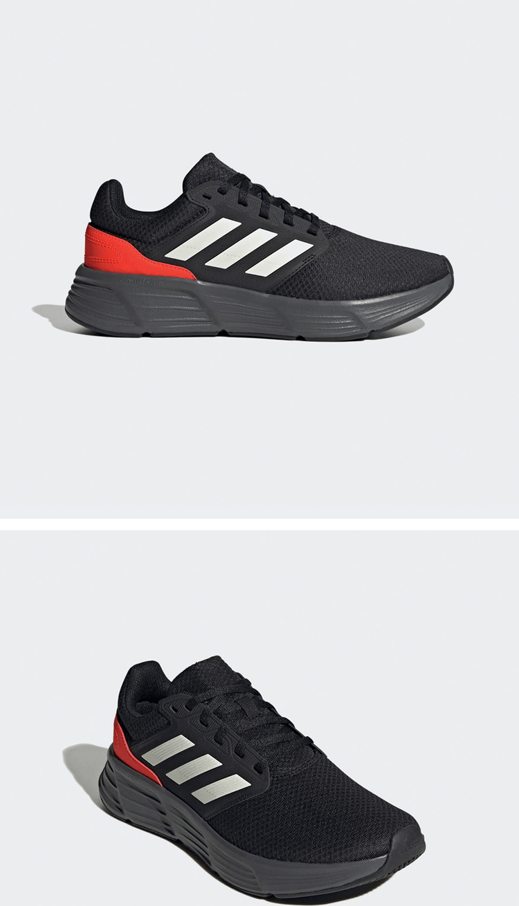 商品Adidas|【Brilliant|包邮包税】阿迪达斯 GALAXY 6 M  运动 跑步鞋  IE1978 CBLACK/ZEROMT/SOLRED,价格¥476,第2张图片详细描述