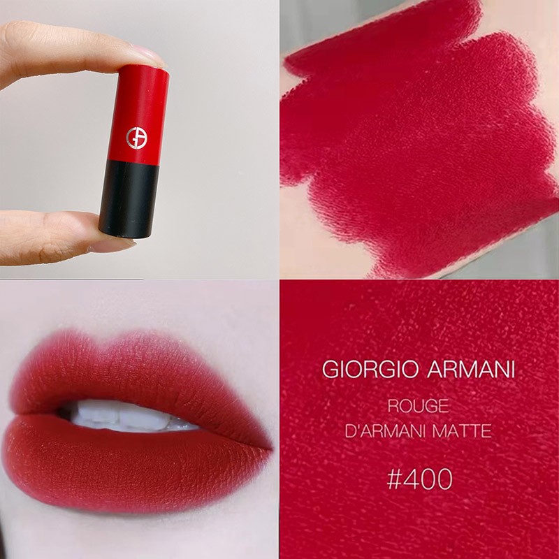 商品Giorgio Armani|阿玛尼权利唇膏口红1.4g小样#400#405显白显气色【香港直邮】,价格¥67,第2张图片详细描述