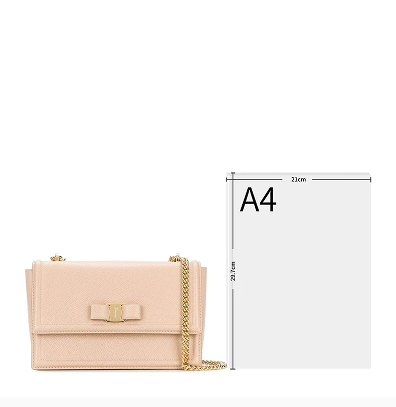 商品[国内直发] Salvatore Ferragamo|SALVATORE FERRAGAMO 菲拉格慕 女士米色单肩包 21-G462-720579,价格¥6428,第4张图片详细描述