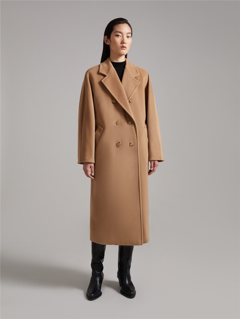 商品[国内直发] Max Mara|经典款双排扣101801大衣 MADAME,价格¥19207,第13张图片详细描述