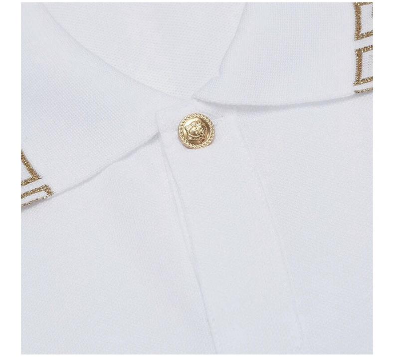 商品Versace|VERSACE 范思哲 白色棉男士T恤 A79251-A223004-A93A,价格¥1963,第10张图片详细描述