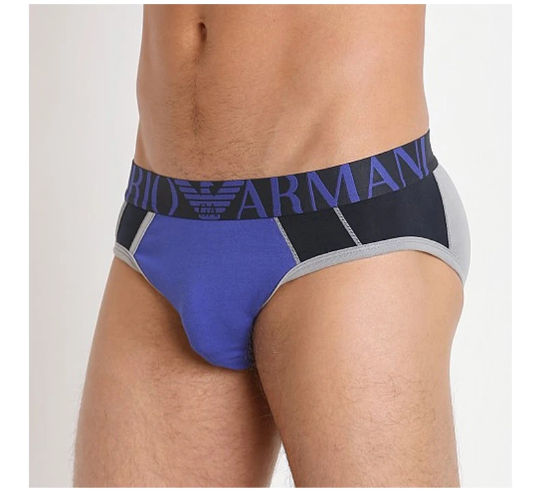 商品[国内直发] Emporio Armani|EMPORIO ARMANI 蓝色男士内裤 111491-5A523-04833,价格¥355,第6张图片详细描述