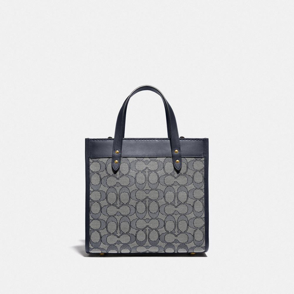 商品[国内直发] Coach|蔻驰女士 经典标志印花托特包小号手提单肩斜挎包CF404 IMOT4,价格¥972,第15张图片详细描述