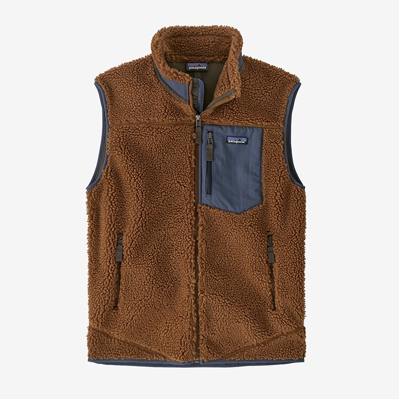 商品[国内直发] Patagonia|patagonia巴塔哥尼亚 Classic Retro-X 撞色口袋夏尔巴绒立领马甲 男款,价�格¥1326,第9张图片详细描述