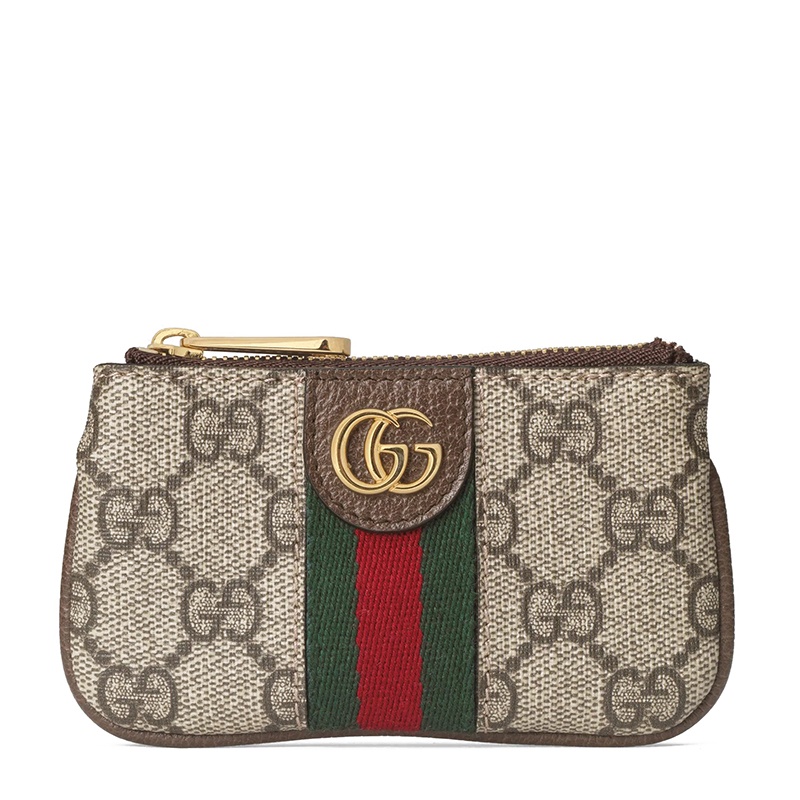 商品Gucci|古驰 经典Ophidia系列 女士经典老花帆布双G拉链钥匙包‎67172296IWG8745,价格¥2863,第2张图片详细描述