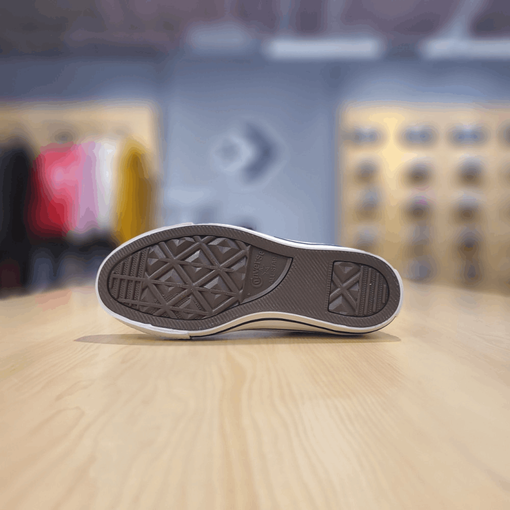 商品【预售商品15天发货】 Converse|【韩国直邮|包邮包税】匡威[CHUNK TAYLOR] 女士 CHUNK TAYLOR All Star Tonal Weaving Black 运动鞋 171074C,价格¥558,第4张图片详细描述