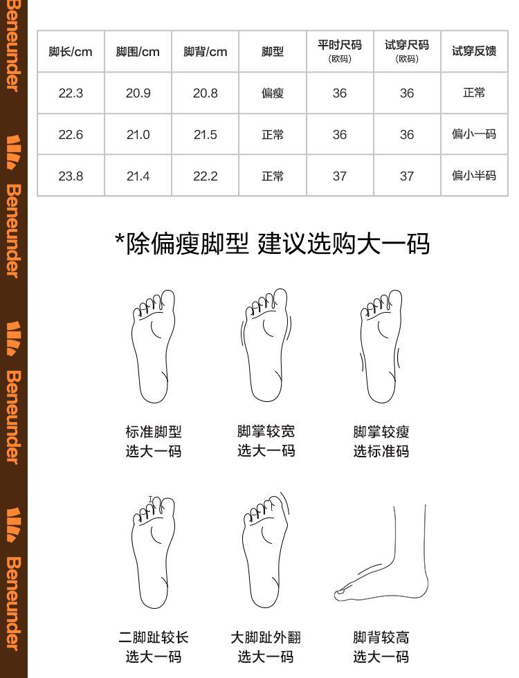 商品[国内直发] Beneunder|蕉下德训鞋女帆布鞋复古百搭舒适透气板鞋22春夏新款运动休闲鞋子,价格¥316,第22张图片详细描述