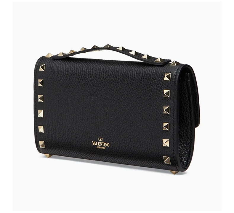 商品Valentino|VALENTINO 女士黑色皮革单肩包 WW2P0U99-VSH-0NO,价格¥4218,第5张图片详细描述