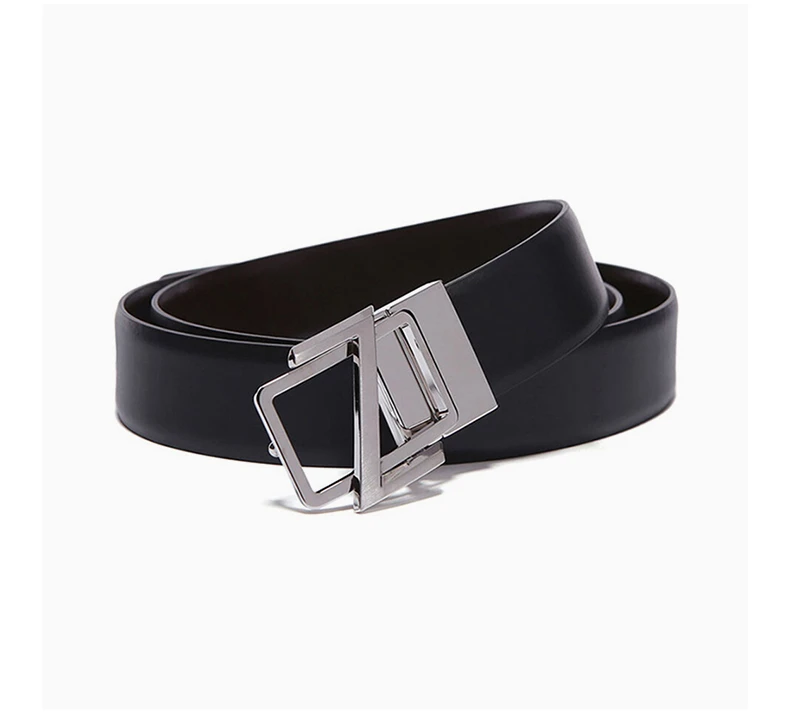 商品[国内直发] Zegna|ZEGNA 拼色男士腰带 BZDLW2-9345-NTM,价格¥1274,第5张图片详细描述