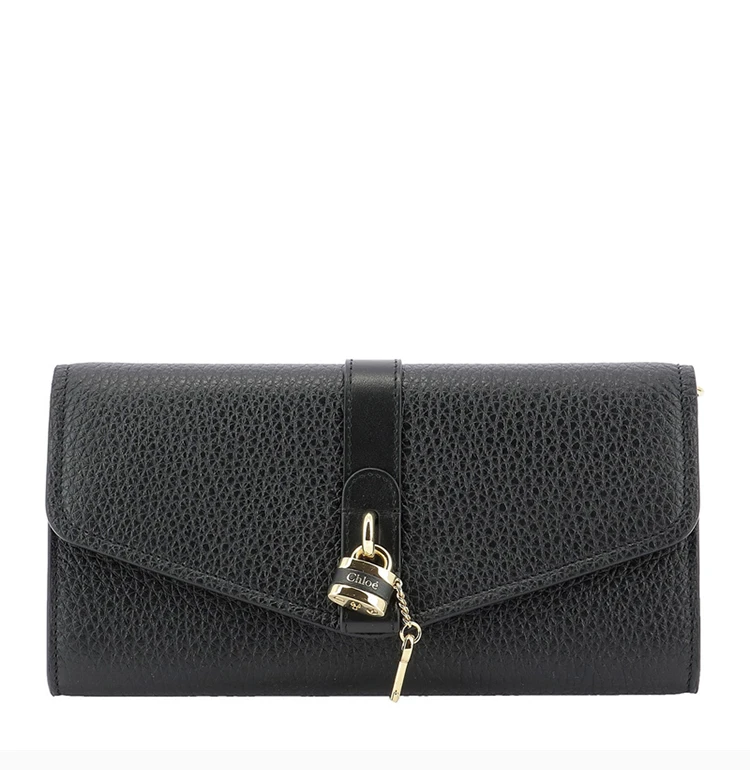 商品Chloé|Chloe' 蔻依 女士黑色长款钱包 C20SP314-B71-001,价格¥3383,第5张图片详细描述