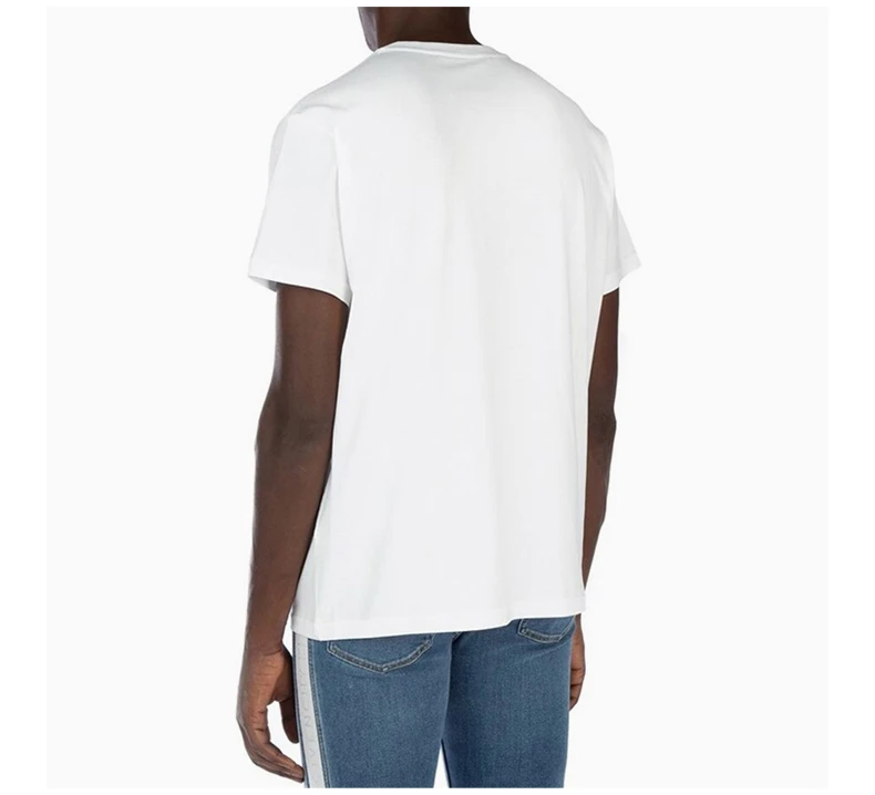 商品Givenchy|GIVENCHY 白色男士T恤 BM70QE3002-100,价格¥1879,第7张图片详细描述