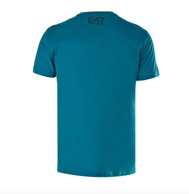 商品Emporio Armani|Emporio Armani 安普里奥 阿玛尼 EA7男士短袖T恤蓝色 3GPT06-J02Z-1522,价格¥429,第8张图片详细描述