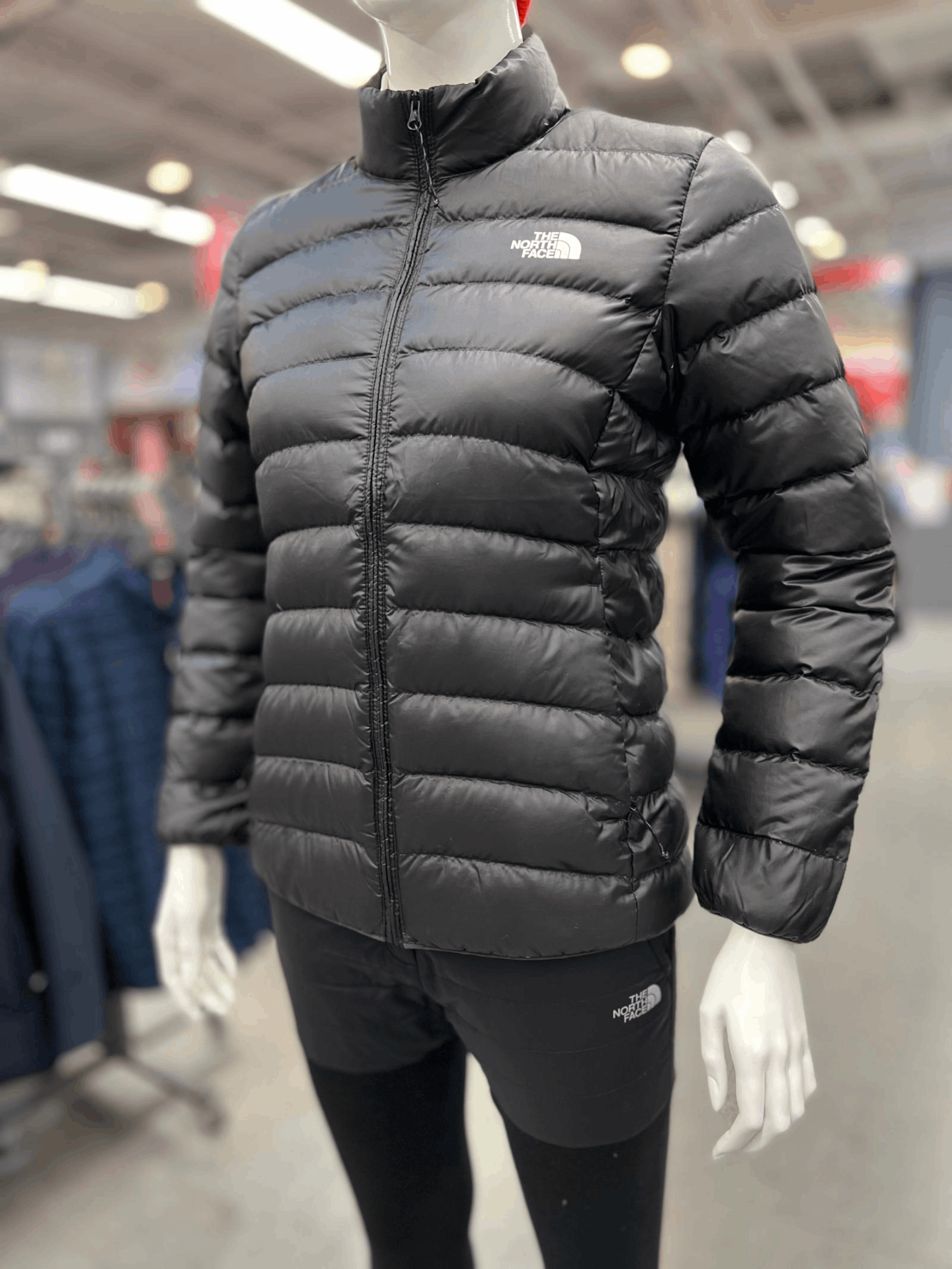 商品The North Face|【Brilliant|包邮包税】北面 运动户外 NJ1DM82B BLK(黑色) 女士 轻的 羽绒服 夹克 A,价格¥1252,第6张图片详细描述