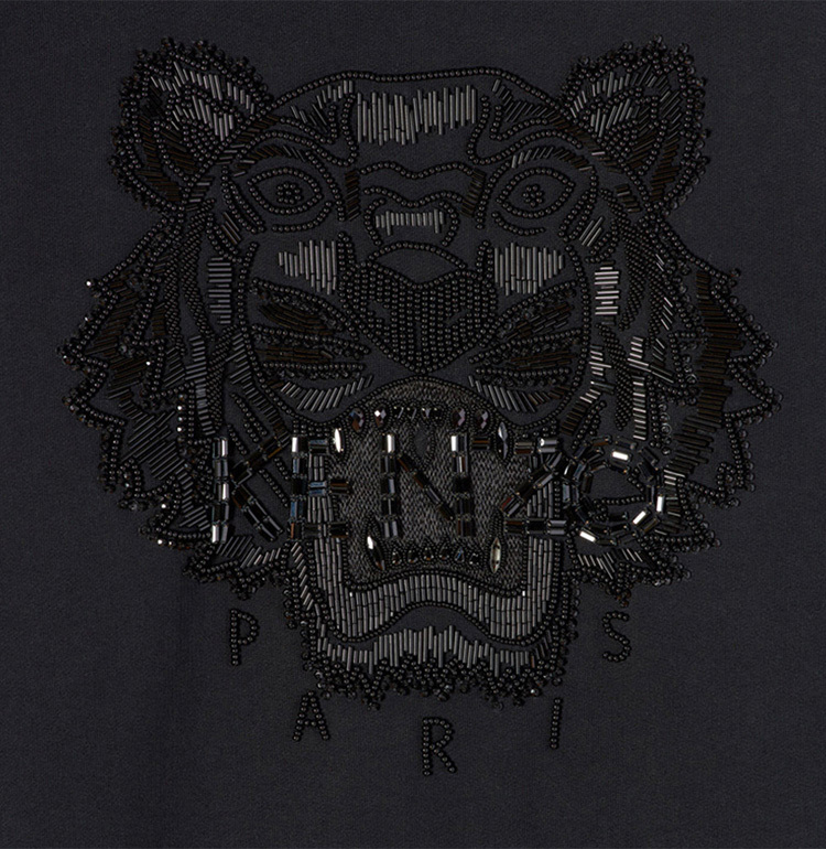 商品Kenzo|Kenzo 高田贤三 女士黑色棉质卫衣 F862SW7414XV-99,价格¥1918,第18张图片详细描述