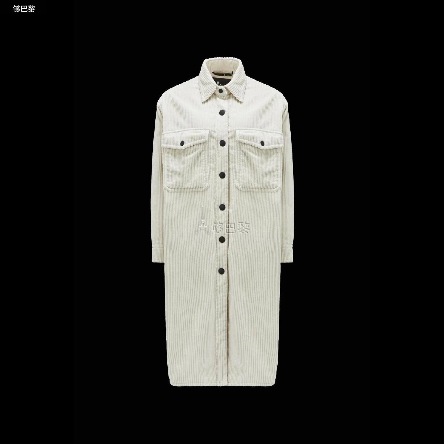 商品Moncler|包邮包税【预售7天发货】 MONCLER盟可睐 24春夏 女士 大衣 Vanay Long Down Shacket I20981G0000254AL0037,价格¥10393,第3张图片详细描述