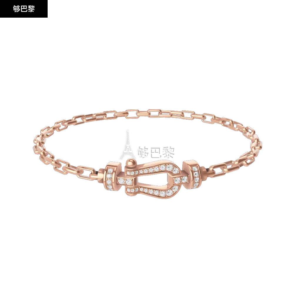 商品Fred|包邮包税【预售7天发货】 FRED 24春夏 男士 手镯 FORCE 10 BRACELET 0B0074-6B1110,价格¥44807,第3张图片详细描述