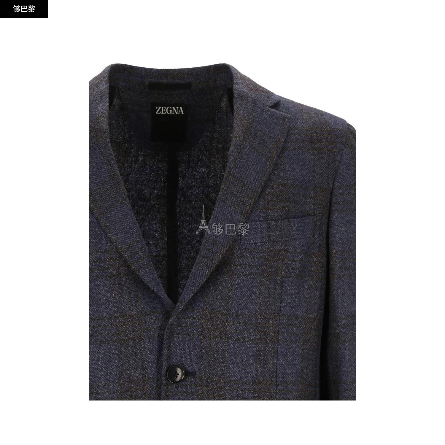 商品Zegna|【特惠4.6折】【预售】 2023秋冬 男士 夹克 夹克 2724818  650731A61DNMG0416 ,价格¥4642,第2张图片详细描述