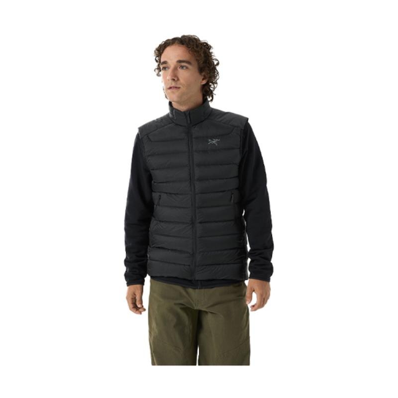 商品Arc'teryx|ARCTERYX始祖鸟 男士铈无袖黑色尼龙羽绒服,价格¥2224,第4张图片详细描述