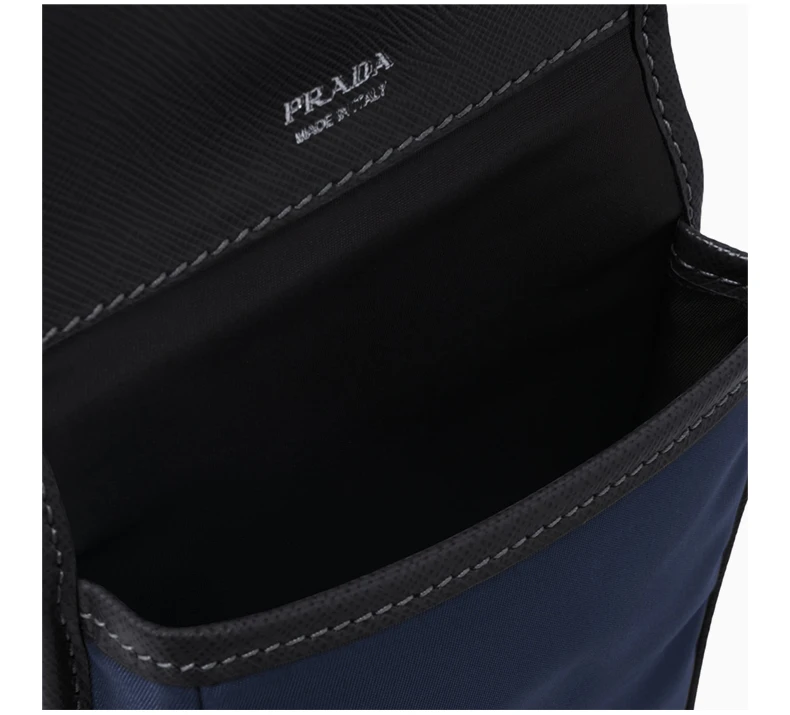 商品[国内直发] Prada|PRADA 海军蓝色男士手机包 2ZH109-2DMH-F0008,价格¥8338,第6张图片详细描述