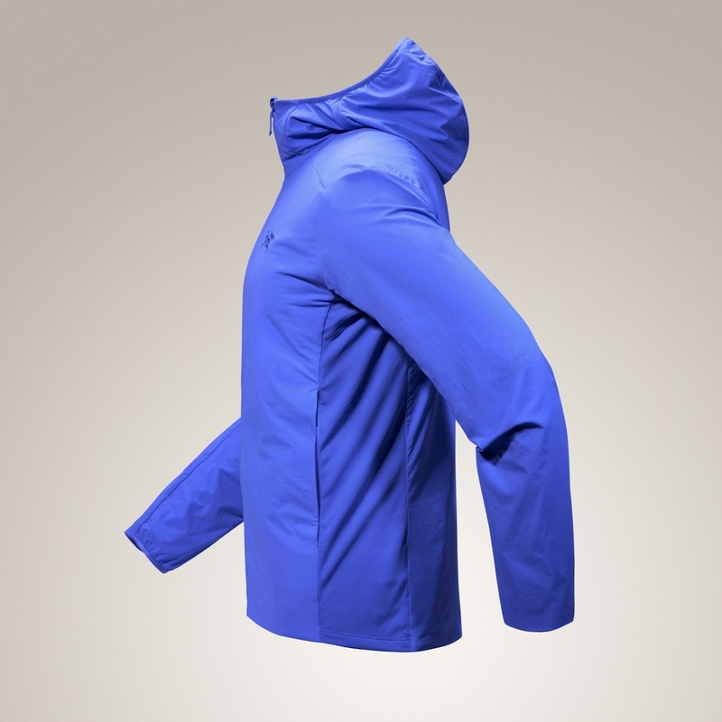 商品Arc'teryx|ARC TERYX/始祖鸟 ATOM SL男士蓝色尼龙夹克,价格¥1917,第5张图片详细描述