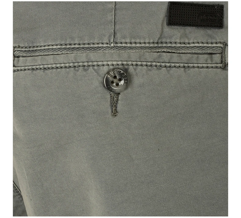 商品Hugo Boss|Hugo Boss 雨果博斯 新款男士棉质灰色时尚休闲短裤 C-CLYDE2-5-D-8436-036,价格¥624,第8张图片详细描述