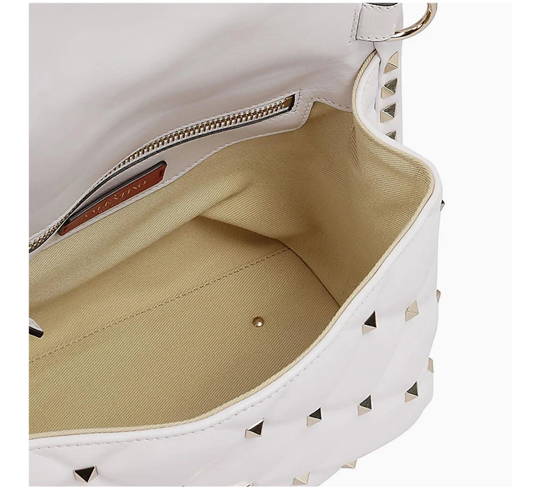 商品[国内直发] Valentino|VALENTINO 白色女士手提包 QW2B0B55-XQC-0VP,价格¥13318,第7张图片详细描述