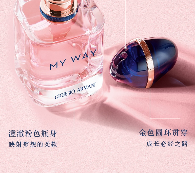商品【原封正品】 Giorgio Armani|阿玛尼MYWAY 自我无界香水 30/50/90ml 女士木质花香调浓香持久,价格¥588,第13张图片详细描述