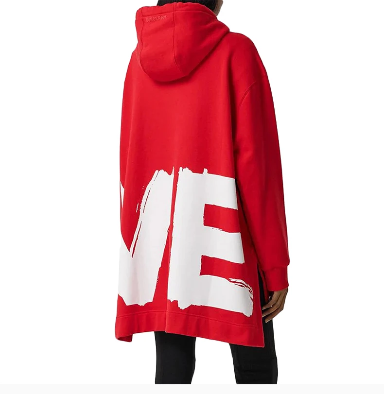 商品Burberry|BURBERRY 女士红色卫衣/帽衫 8038129,价格¥1665,第7张图片详细描述