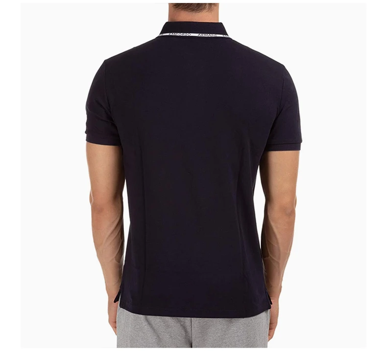 商品Emporio Armani|EMPORIO ARMANI 海军蓝色男士POLO衫 6H1FF4-1JPTZ-0929,价格¥787,第7张图片详细描述