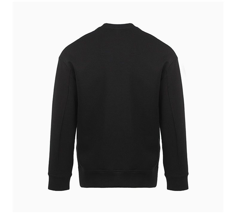商品Emporio Armani|EMPORIO ARMANI 男黑色套头卫衣 3L1MFE-1JHSZ-0999,价格¥1204,第8张图片详细描述