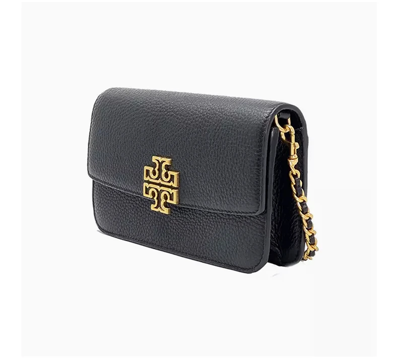 商品Tory Burch|TORY BURCH 黑色女士斜挎包 141012-001,价格¥1803,第5张图片详细描述