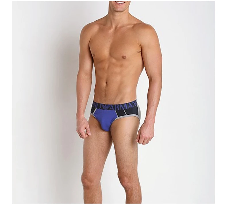商品[国内直发] Emporio Armani|EMPORIO ARMANI 蓝色男士内裤 111491-5A523-04833,价格¥355,第5张图片详细描述