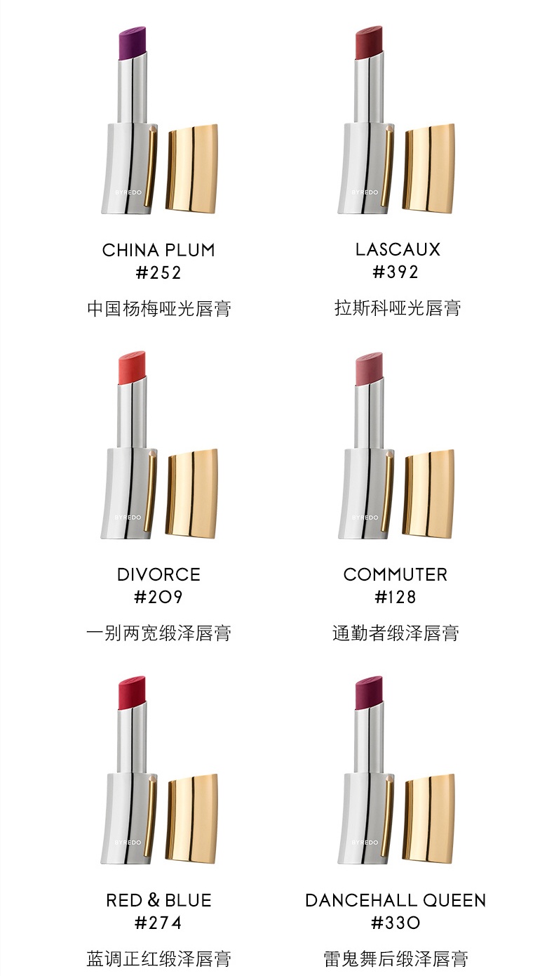 商品BYREDO|Byredo百瑞德持久显色唇膏口红3g,价格¥307,第10张图片详细描述