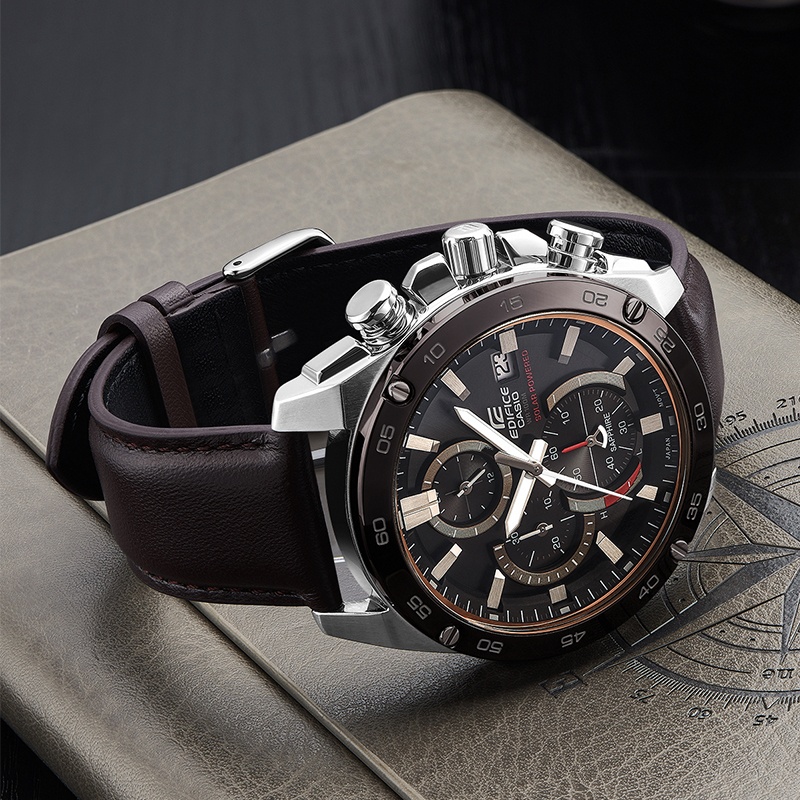 商品[国内直发] Casio|卡西欧手表 太阳能动力 人造蓝宝石镜面 100米防水功能,价格¥1336,第2张图片详细描述