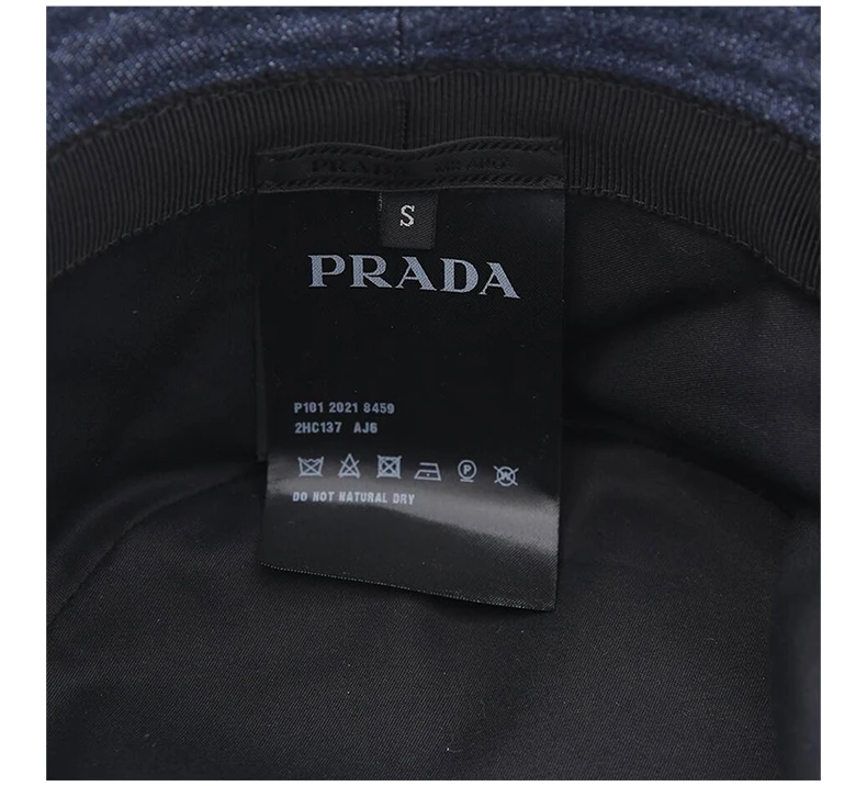 商品Prada|PRADA 蓝色男士礼帽 2HC137-AJ6-F0008,价格¥2461,第8张图片详细描述