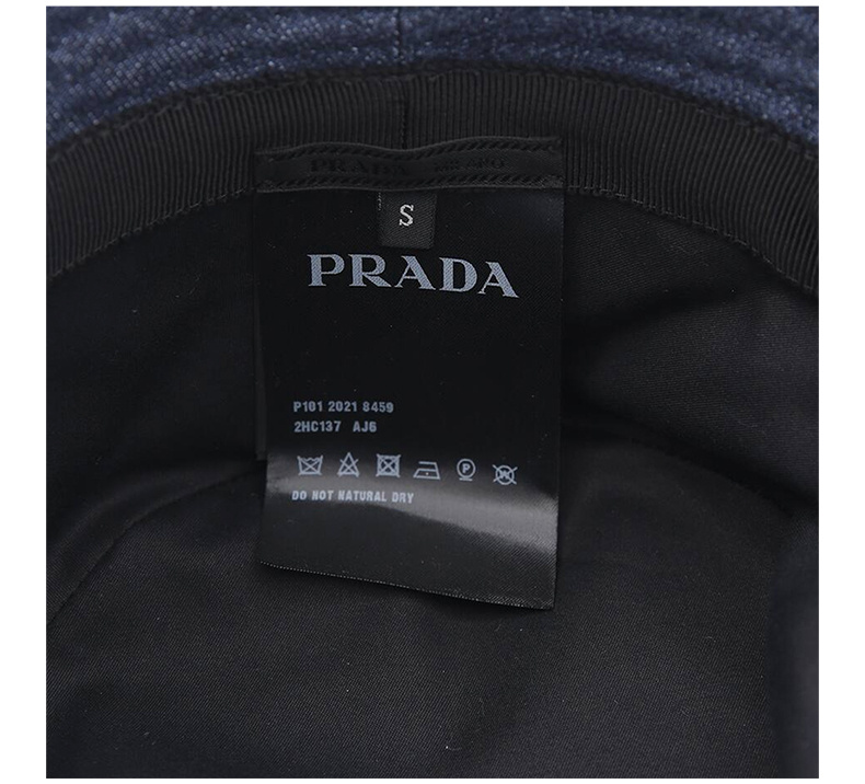 商品Prada|PRADA 男士蓝色礼帽 2HC137-AJ6-F0008,价格¥2450,第10张图片详细描述