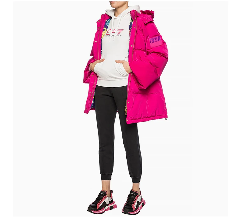 商品Emporio Armani|EMPORIO ARMANI 白色女士卫衣/帽衫 8NTM40-TJ31Z-0196,价格¥620,第7张图片详细描述