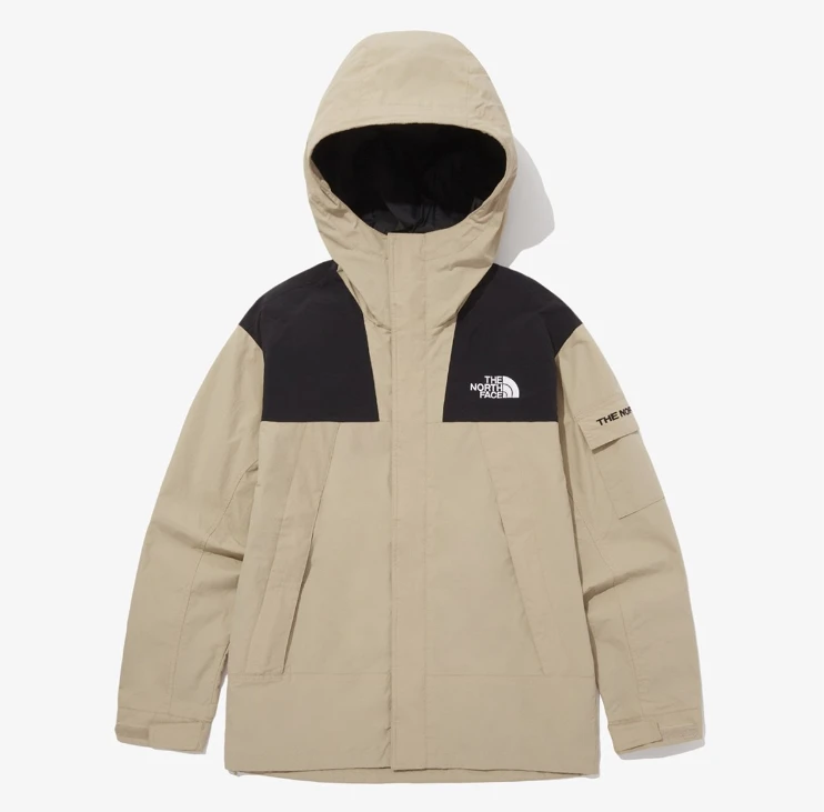 商品The North Face|【享贝家】（国内现货-LY）北面 拼接拉链连帽夹克 冲锋衣 男女同款 NJ3BQ50,价格¥850,第1张图片详细描述