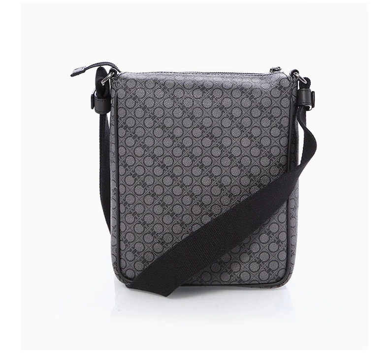 商品Salvatore Ferragamo|SALVATORE FERRAGAMO 灰色男士单肩包 24-9773-0606118,价格¥2872,第6张图片详细描述