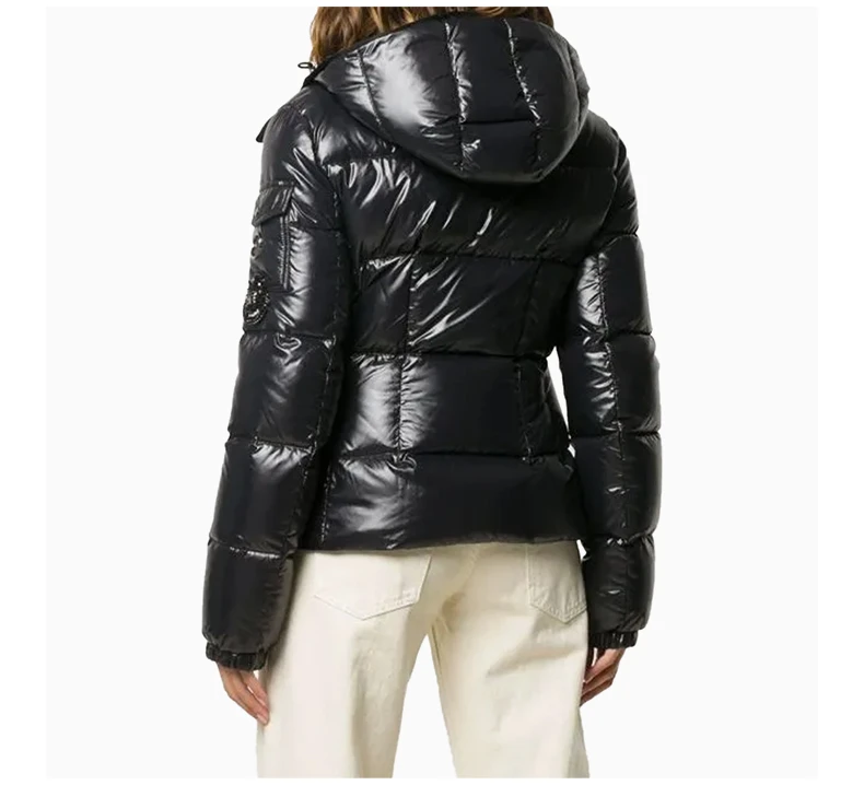 商品[国内直发] Moncler|MONCLER 黑色女士羽绒服 1A51A20-C0064-999,价格¥17448,第5张图片详细描述