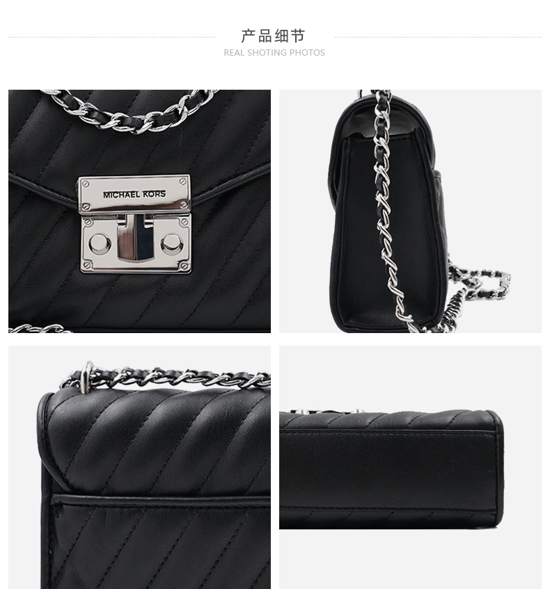 商品Michael Kors|迈克.科尔斯ROSE小号女士人造皮革 单肩斜挎包,价格¥1393,第10张图片详细描述