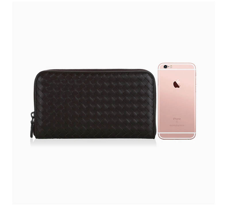 商品[国内直发] Bottega Veneta|BOTTEGA VENETA 深咖色男士手拿包 311263-V4651-2040,价格¥6553,第8张图片详细描述