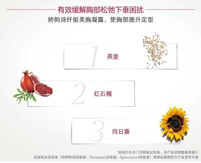 商品【原封正品】 Clarins|CLARINS娇韵诗 纤挺美胸凝露 50ml 胸部护理乳房护理提拉紧致,价格¥227,第2张图片详细描述